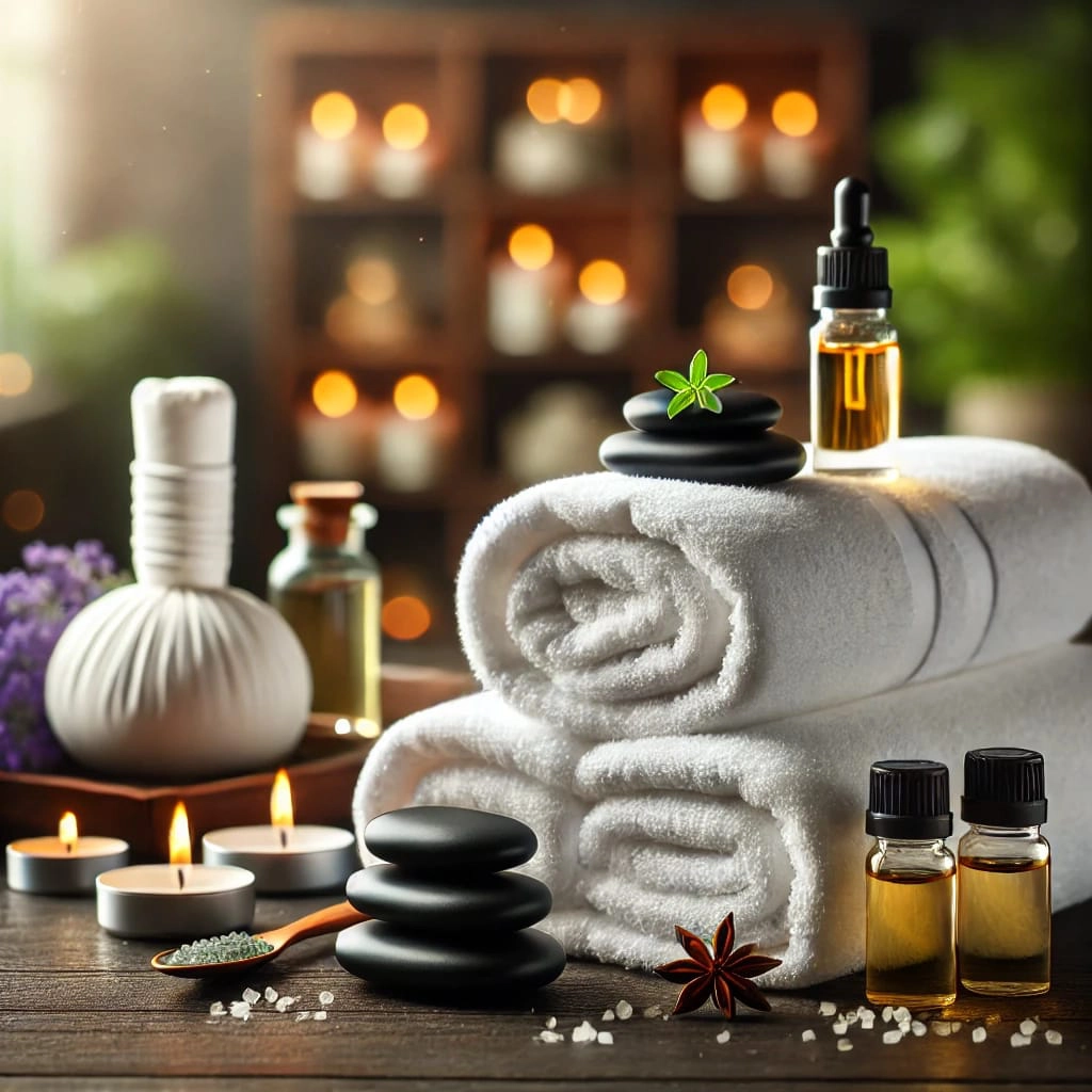 Variation, Oils and other massage paraphernalia